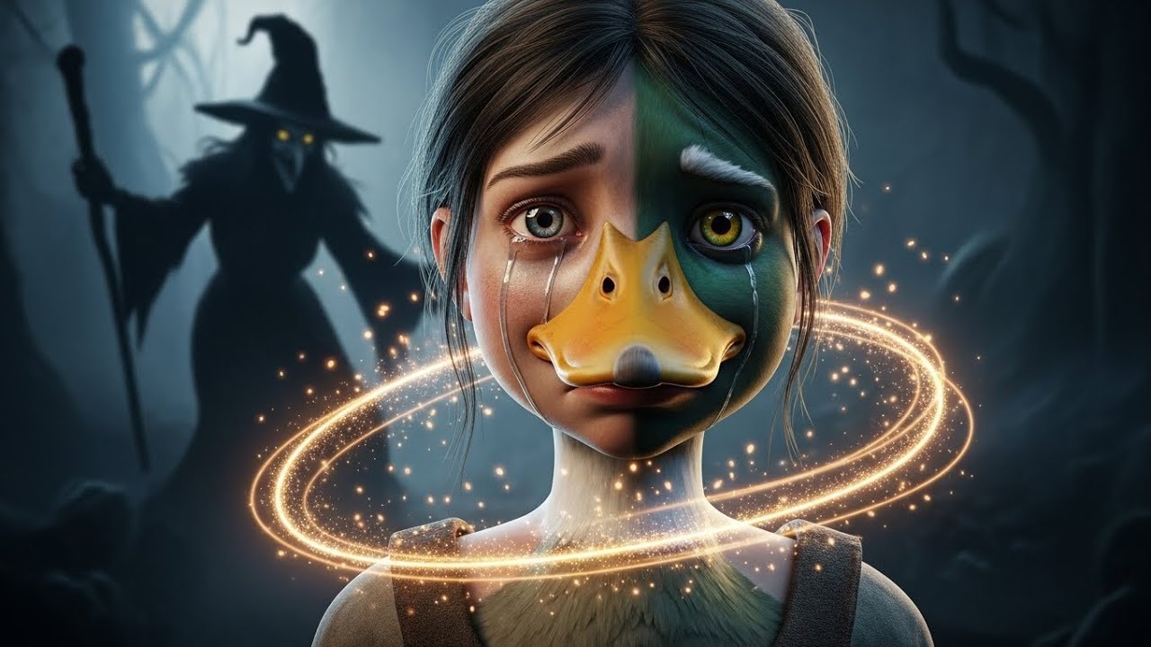 A Poor Girl Turned Into a Duck 😱 | Emotional Fairy Tale StoryShe Was Hungry