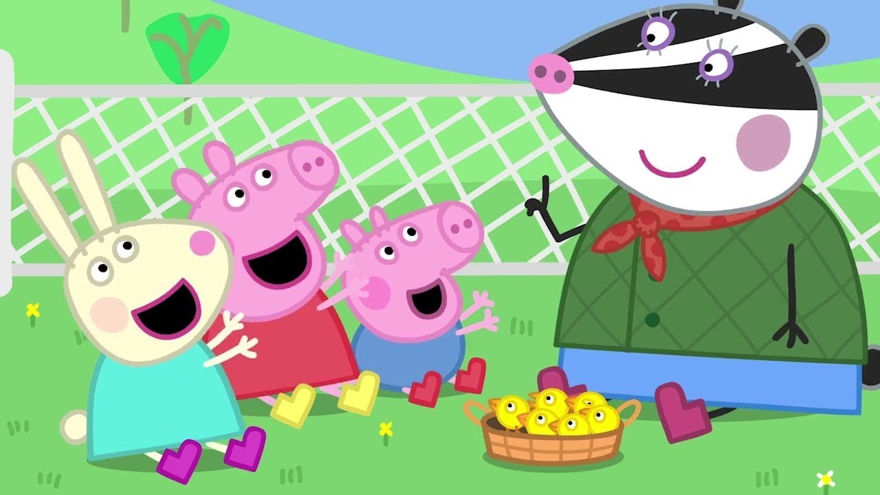 Peppa Pig And Friends Go To A Petting Farm!