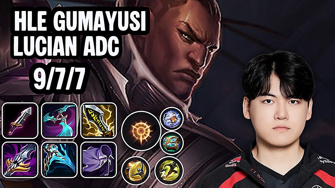 HLE Gumayusi Lucian Adc SoloQ Replay 20260110