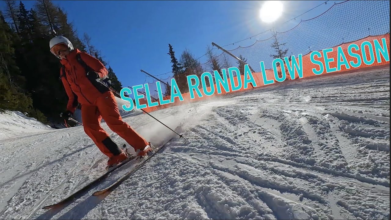 ⛷️ Sella Ronda January 4K