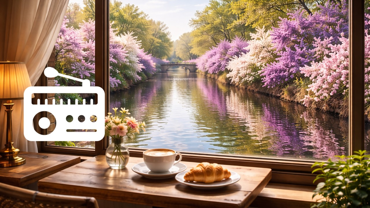 Lilac by the Water 💜 1 Hour | Uplifting Spring Music for a Fresh Start