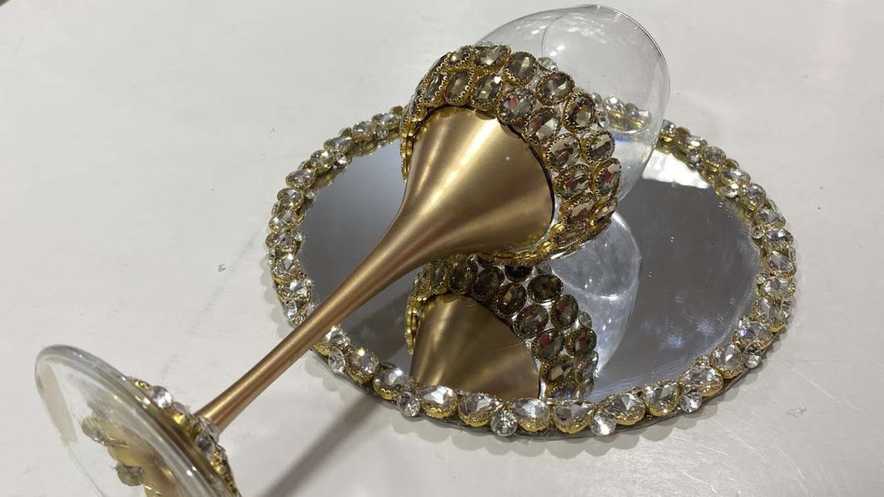Will They Believe THIS Doodh Pilai Glass & Tray DIY Magic? #love #diy #wedding