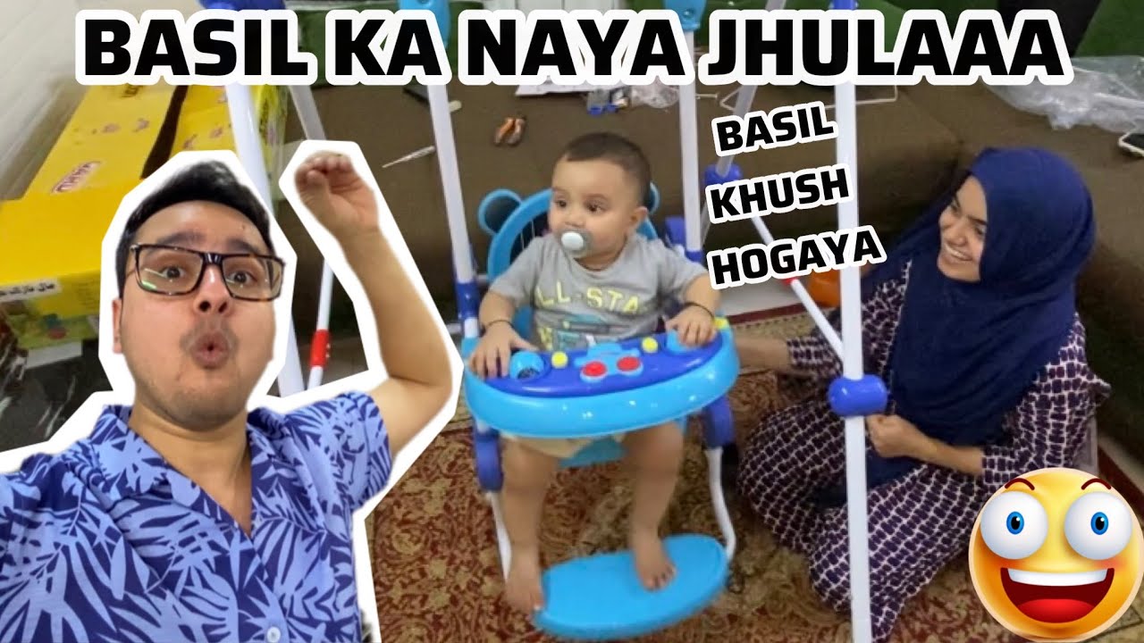 Basil ko mera surprise gift bohot pasand aya🎁assembled kar diya😍