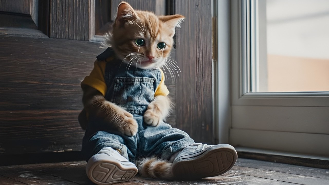 もう戻らない飼い主を待ち続ける猫💔胸が張り裂ける物語