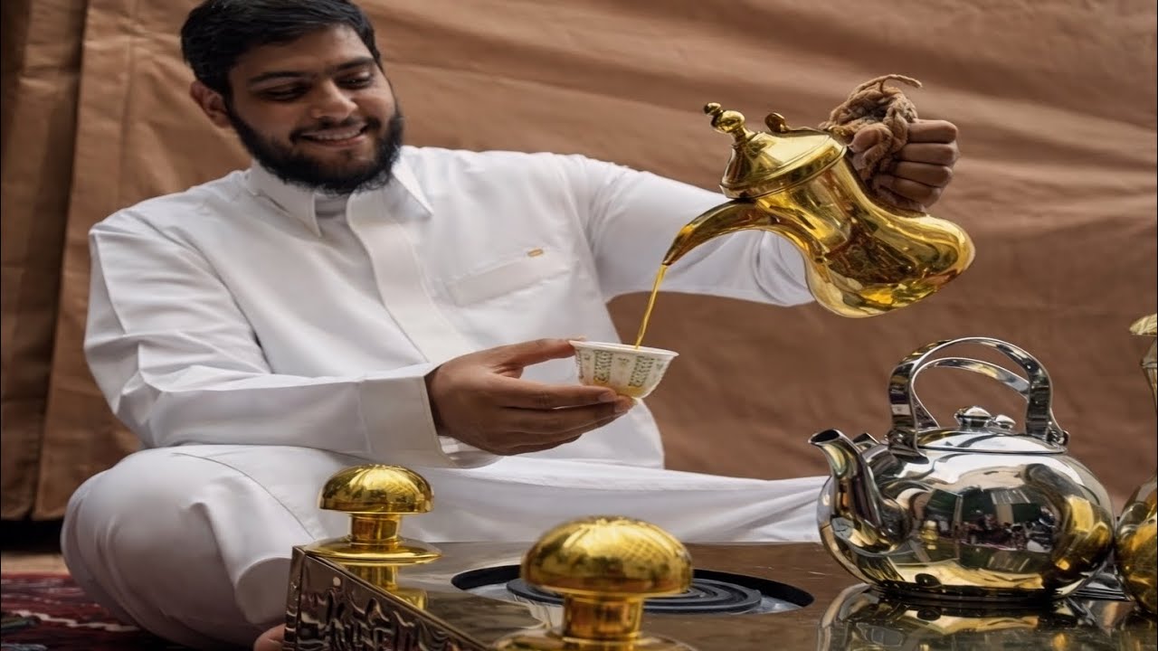 قهوه العصر عند ابوعيادة☕️😍سنابات ابوحصة و ابوعجيب