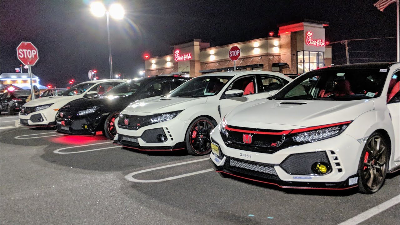 Modified Civic Type R Meet in NJ #gatosquad
