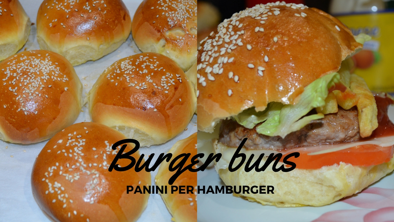 BURGER BUNS - PANINI PER HAMBURGER