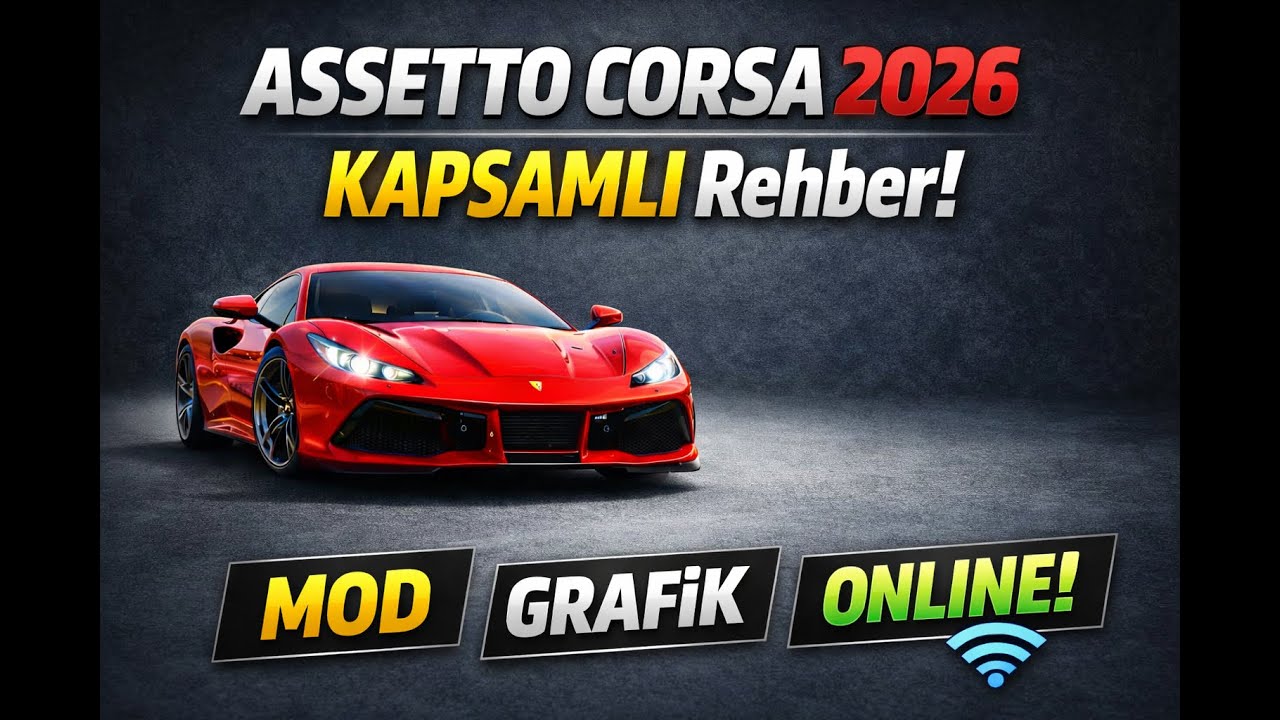 Assetto Corsa 2026 - KAPSAMLI Rehber! (Mod- Trafik- Grafik ve Online)