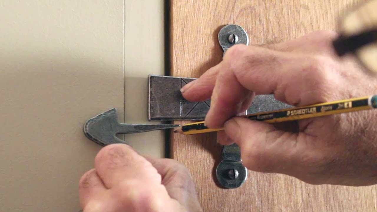 How To Fit A Thumb Latch