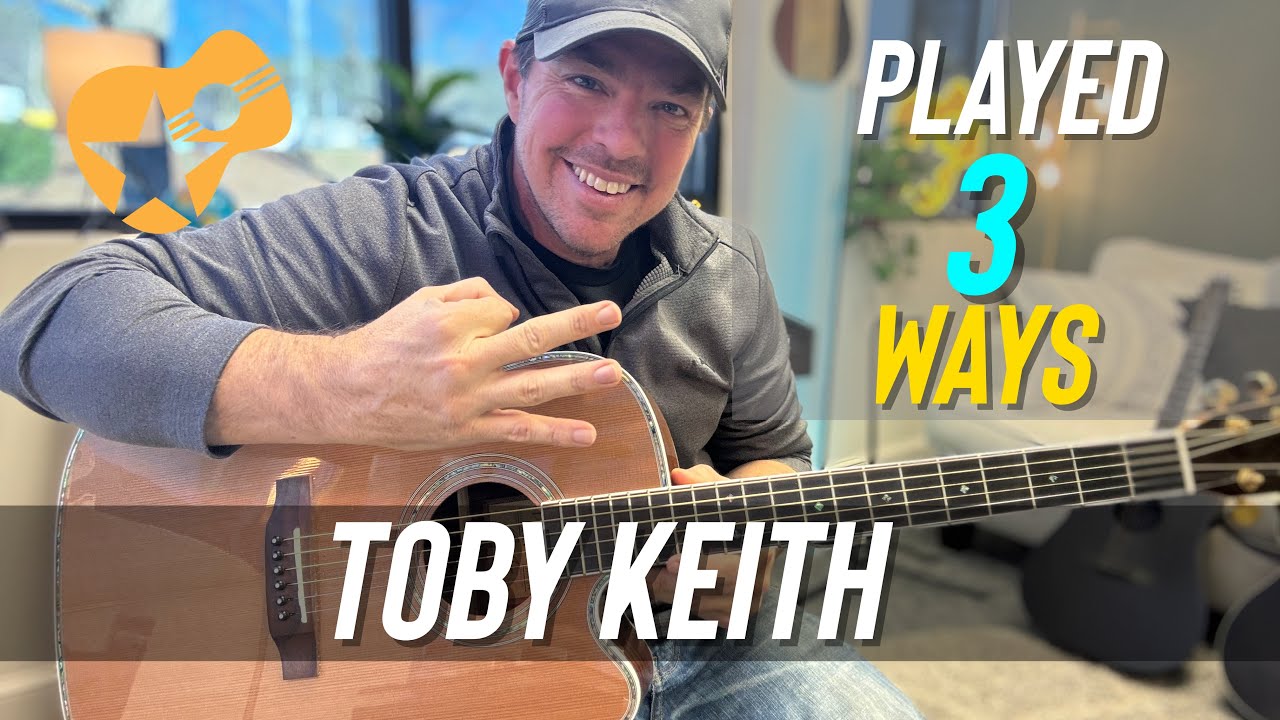Play “Should’ve Been A Cowboy” by Toby Keith on Guitar (3 Ways)