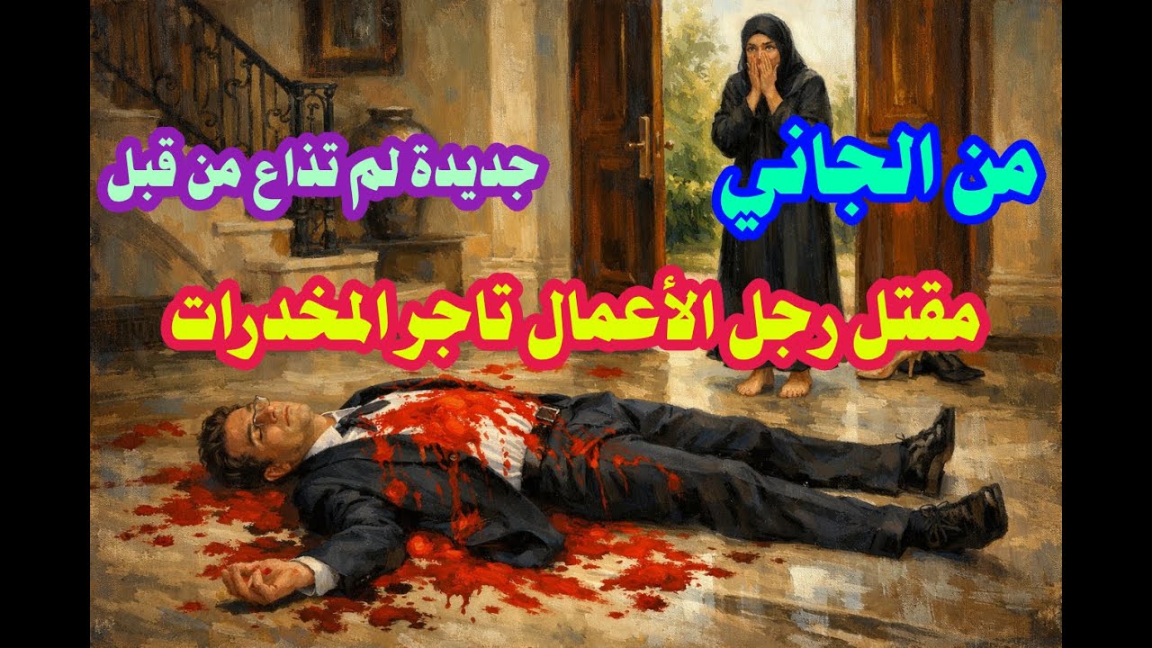 من الجاني حل لغز مقتل رجل الأعمال تاجر المخدرات وسرقة ٥ مليون جنيه والقاتل هيصدمك فعلا