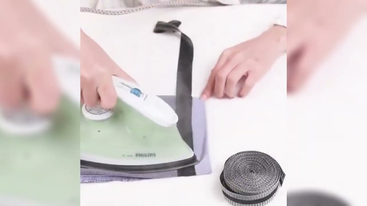 Two-Step Clothing Hem Tape
