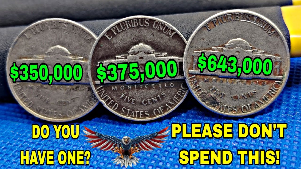 Top 10 Valuable Jefferson Nickels Worth Big Money