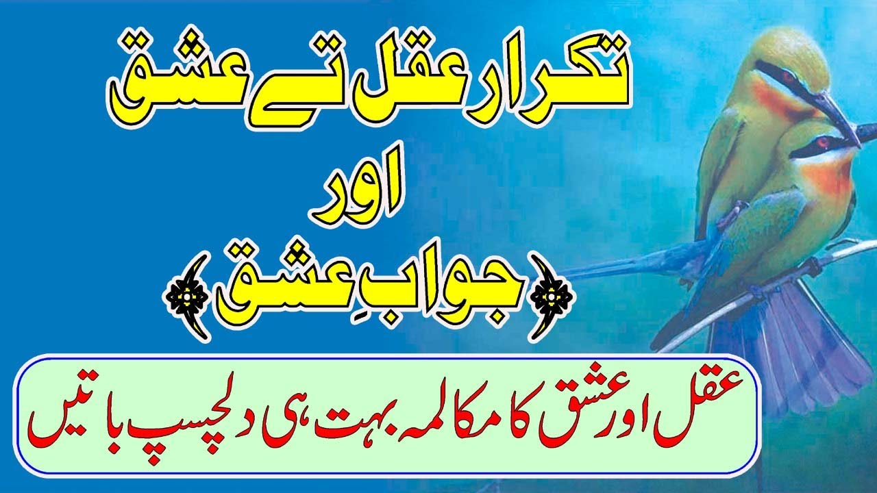 Aqal Aur Ishq  عقل اور عشق  Takrar ishq aur aqal  very nice punjabi kalam very heart touching kalam