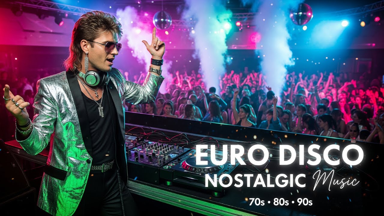 Turbo Neon Euro Disco Heat 80s | Electric Retro Night Energy for Nonstop Party 🔊