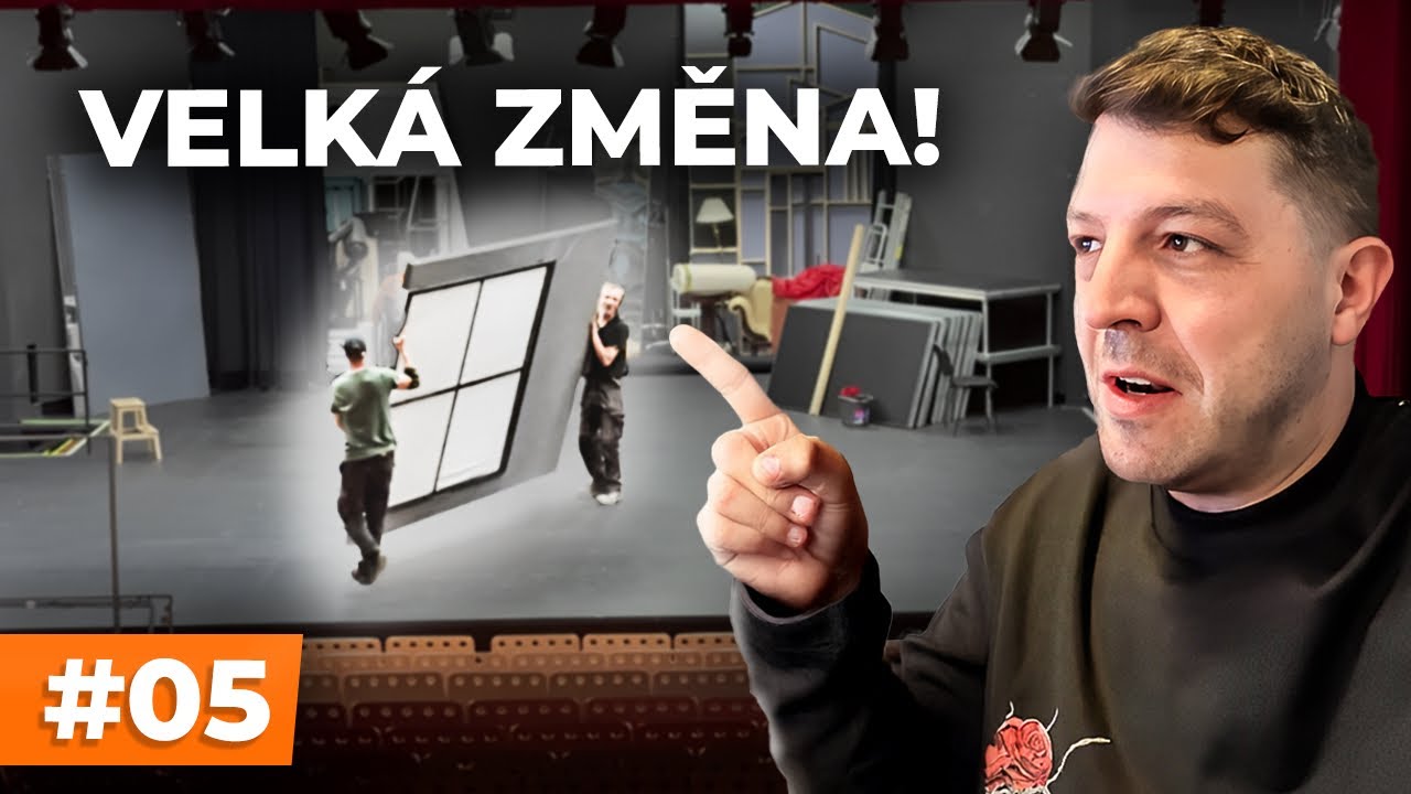 300 Míčů Vlog - v srdci OCELOVÉHO města a přestavba na jevišti
