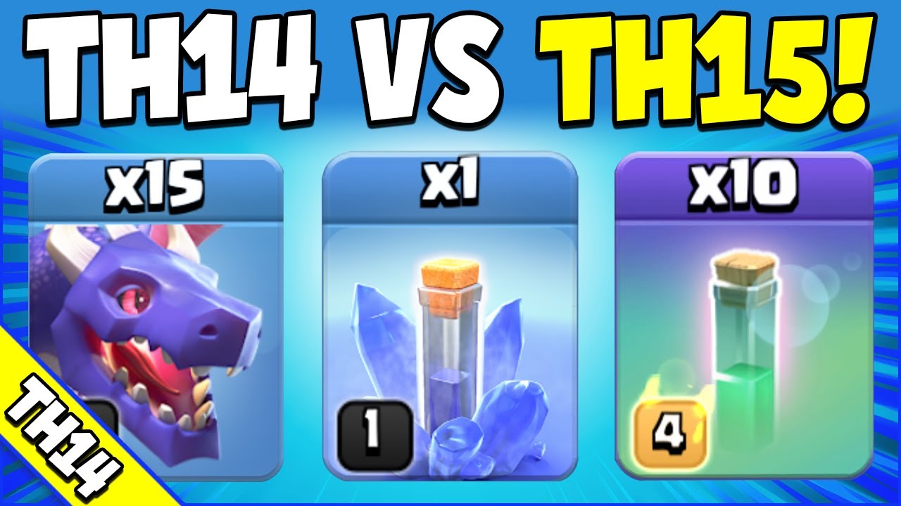 Best TH14 vs TH15 Attack Strategy AFTER June Update! Best TH14 Attack Strategy (Clash of Clans)
