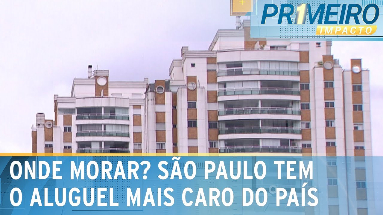 SP é a capital brasileira com os aluguéis mais caros | Primeiro Impacto (17/01/25)