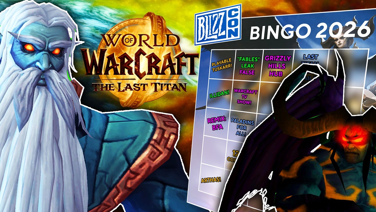 Анонс The LAST TITAN, сериал по Warcraft и мобильная игра Starcraft! Прогнозы на BlizzCon 26