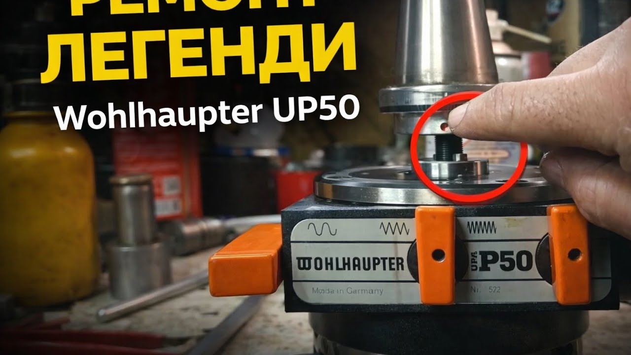 Wohlhaupter UP50.Ремонт легенди.boring head repair — full teardown
