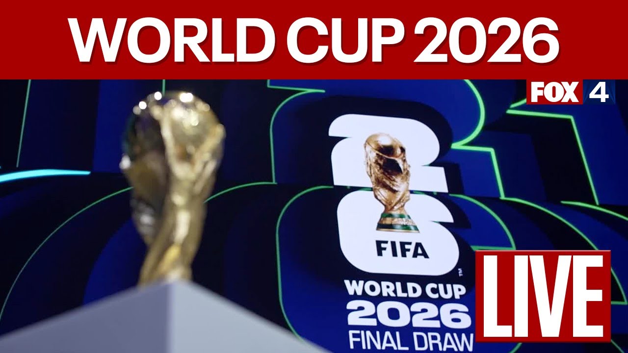 🔴 LIVE: World Cup Draw 2026 Reactions & News | FOX 4 NEWS