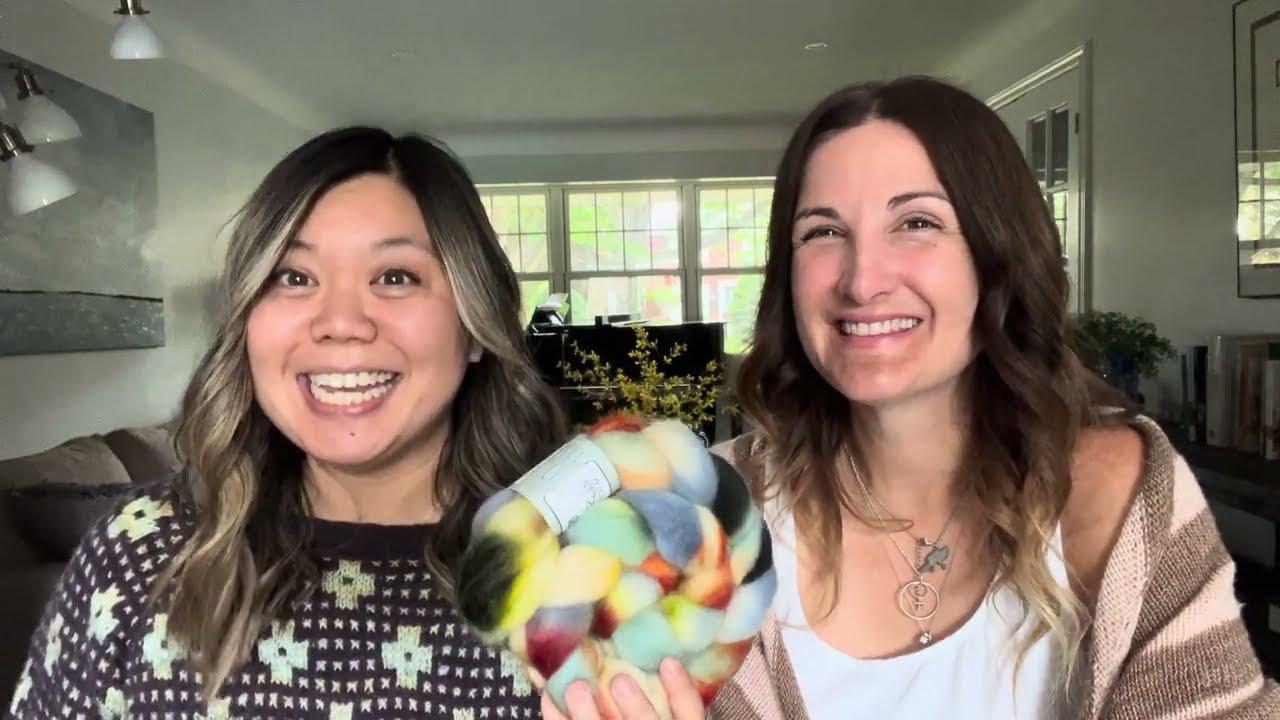 Knitting A Good Yarn Podcast Ep.10 - From Neutrals to Neons, Fleuralong KAL + 1 Year Bday Giveaways!