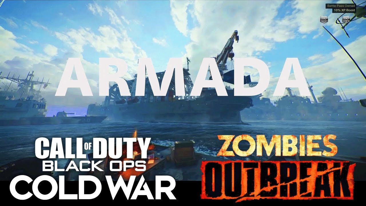 ARMADA FULL MAP EXPLORE - Outbreak Zombies | Call of Duty: Black Ops - Cold War