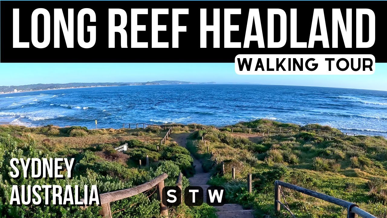 4K 🌊 Long Reef Headland Walking Tour 🇦🇺 Sydney Australia