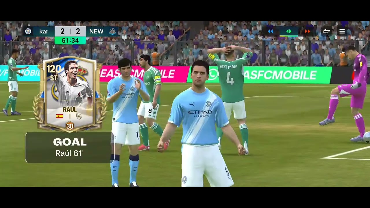 Ea sports fc 26 Manchester city vs Newcastle United English League Cup #fc26 