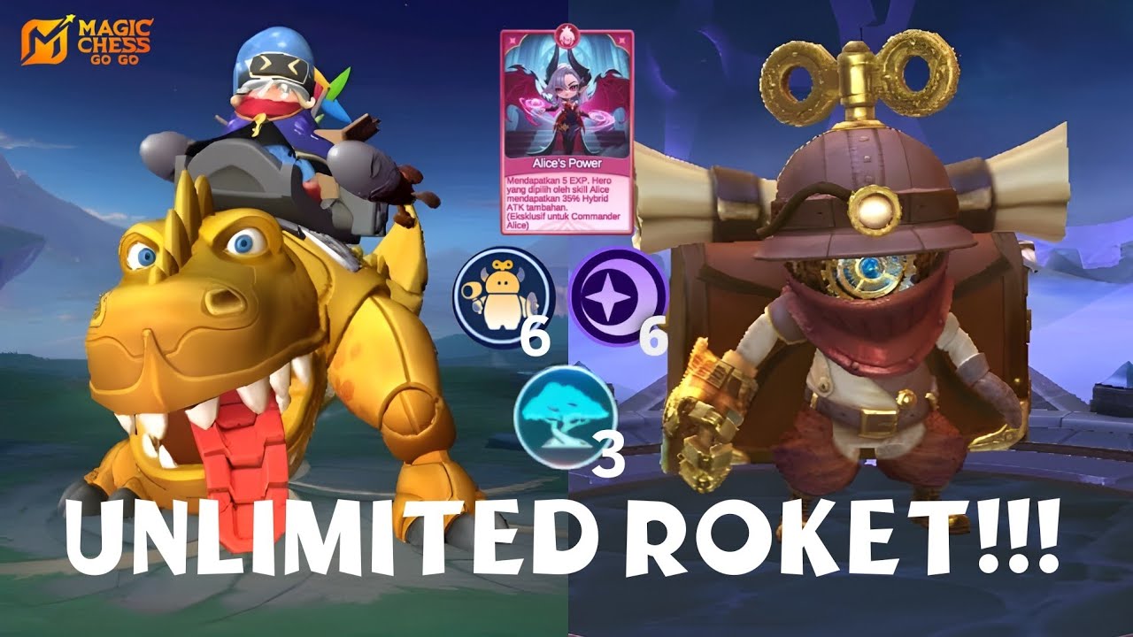 PENGGANTI STARWING!!! TOY MISCHIEF + STARGAZER + GGC ALICE + BTC FULL STACK!!! MAGIC CHESS GO GO