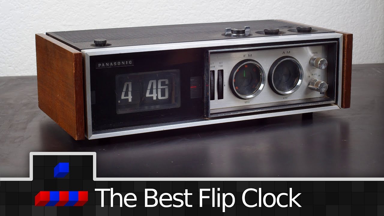 1970 Panasonic Flip Clock