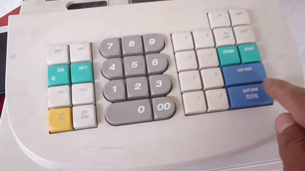 Royal dx 110 cash register electronic