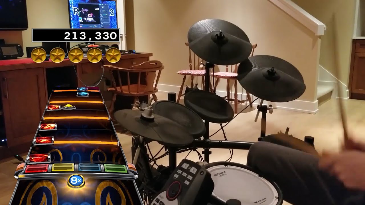 Weight of the World by Evanescence | Rock Band 4 Pro Drums 100% FC
