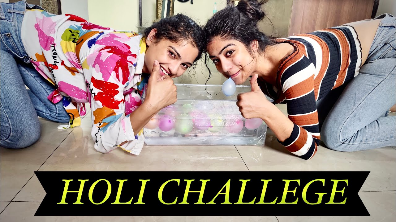 Extreme Holi Challenge With Dare| Pyari Varsha