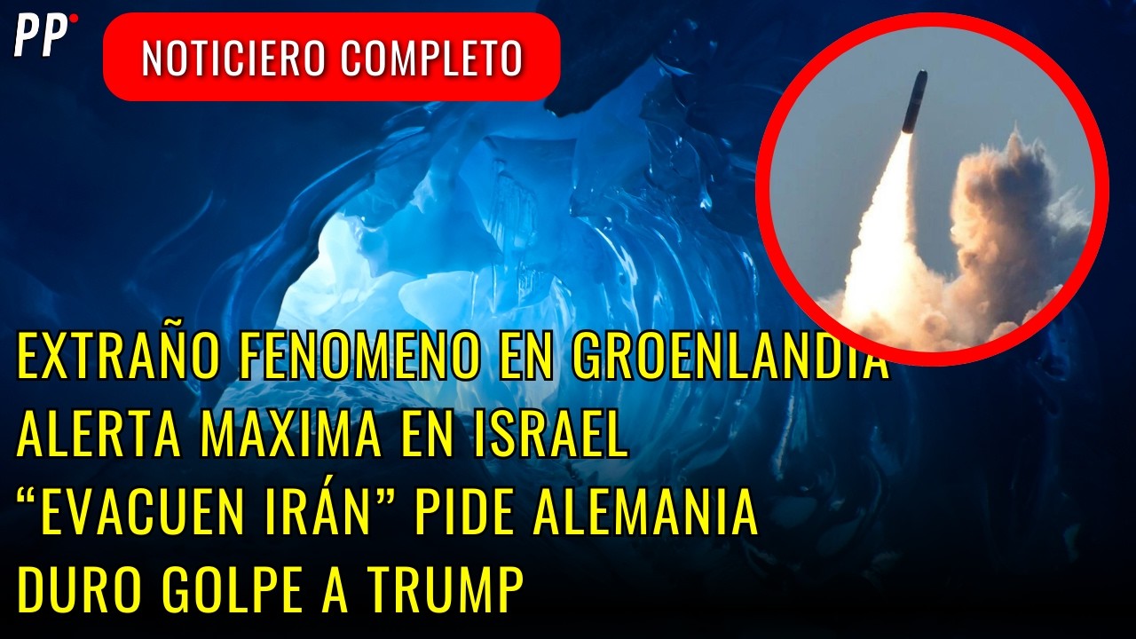 🔴 ALERTA MÁXIMA en ISRAEL | ALEMANIA PIDE EVACUAR |  EXTRAÑO FENOMENO en GROENLANDIA | Pepe en Vivo