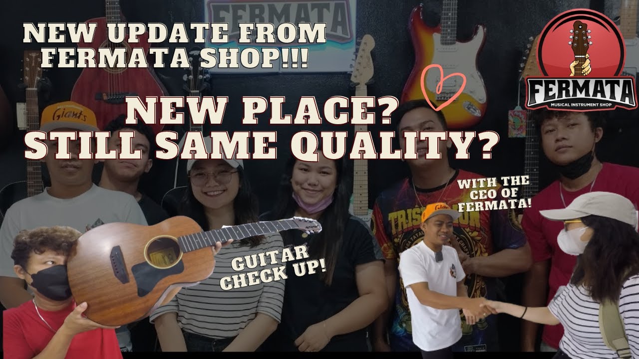 Revisited @FermataMusicShop | New Update - NEW PLACE, SAME QUALITY! plus DND Django Jr. Set Up!