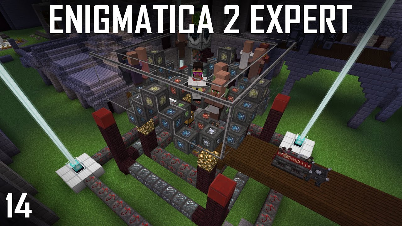 Well of Suffering & Wyvern Cores! Enigmatica 2 Expert Minecraft - Ep14
