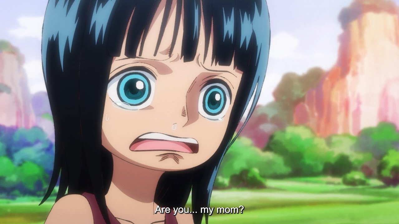 Nico Robin met Saul, Professor Clover, and her Mom while caught in illusion -One Piece (English Sub)