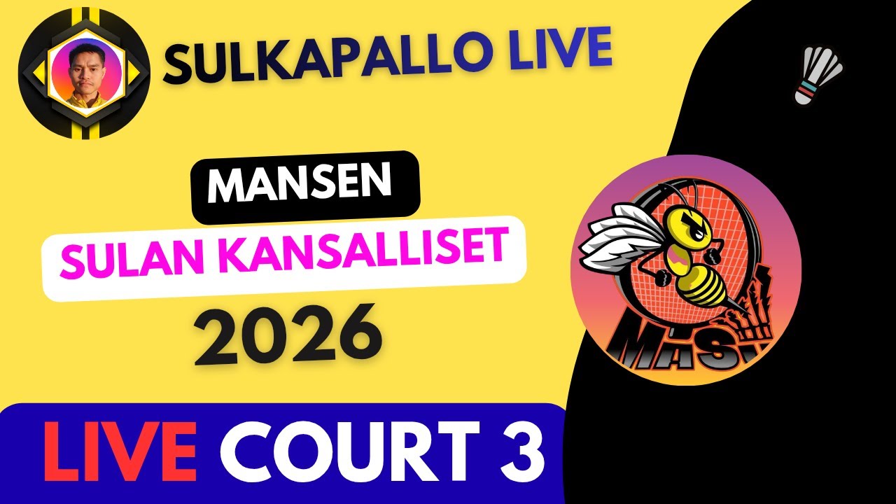 Kenttä 3 | Mansen Sulan Kansalliset 2026 | FINAALI PÄIVÄ