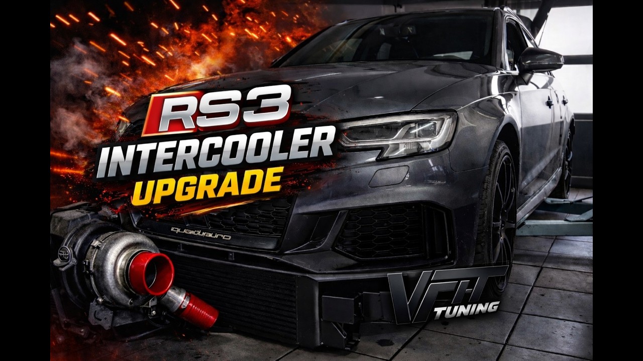 Audi RS3 Intercooler Upgrade Installation | Step-by-Step DIY Guide