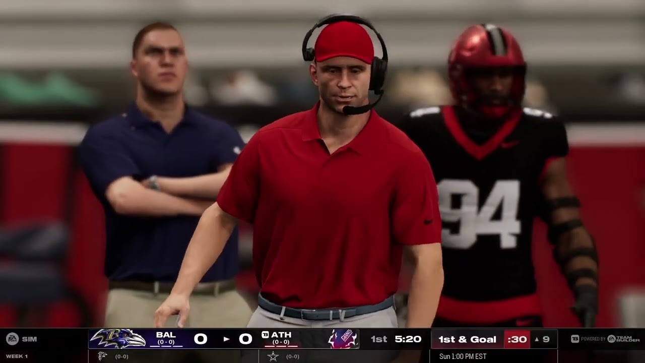 Madden 25 - TNF - Baltimore Ravens vs Athens Dragons