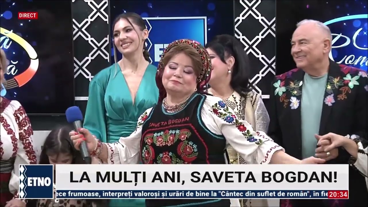 Saveta Bogdan - La popa la spovedit (Seara romaneasca - ETNO TV - 14.01.2026)