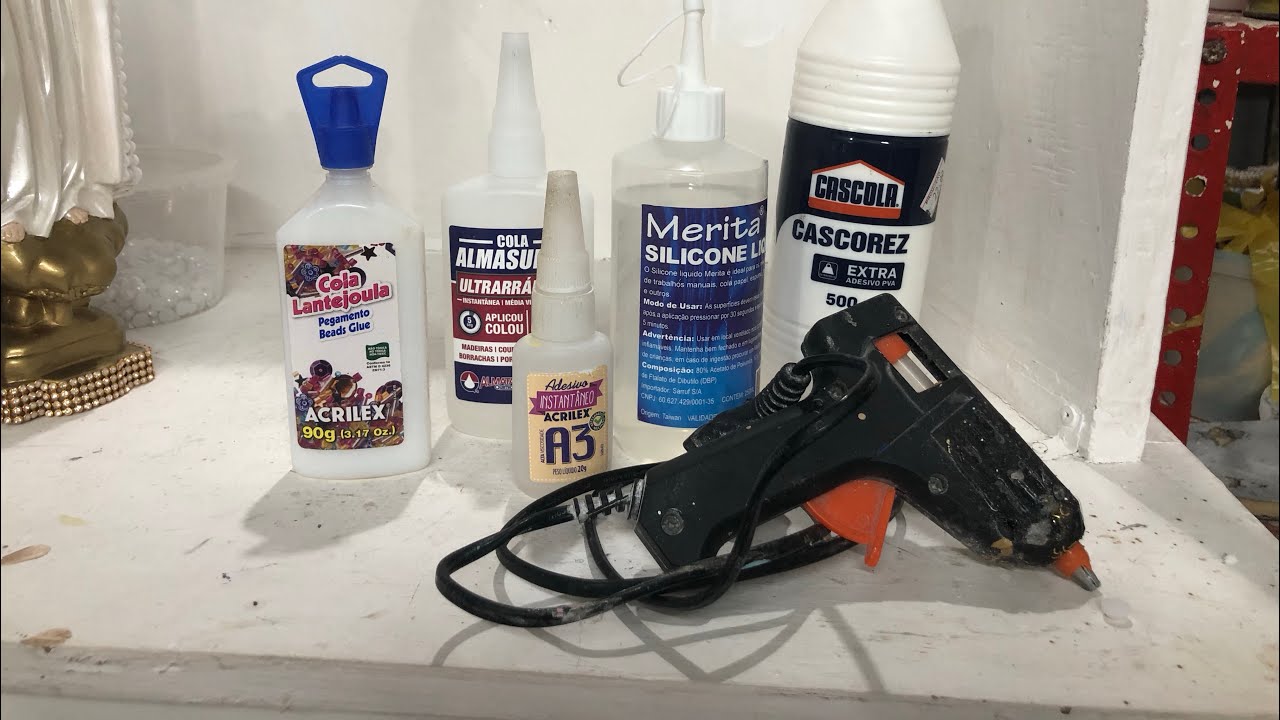 QUE TIPO DE COLA USAR EM PEÇAS DE GESSO? Como usar cola no gesso, imagens de gesso como decorar