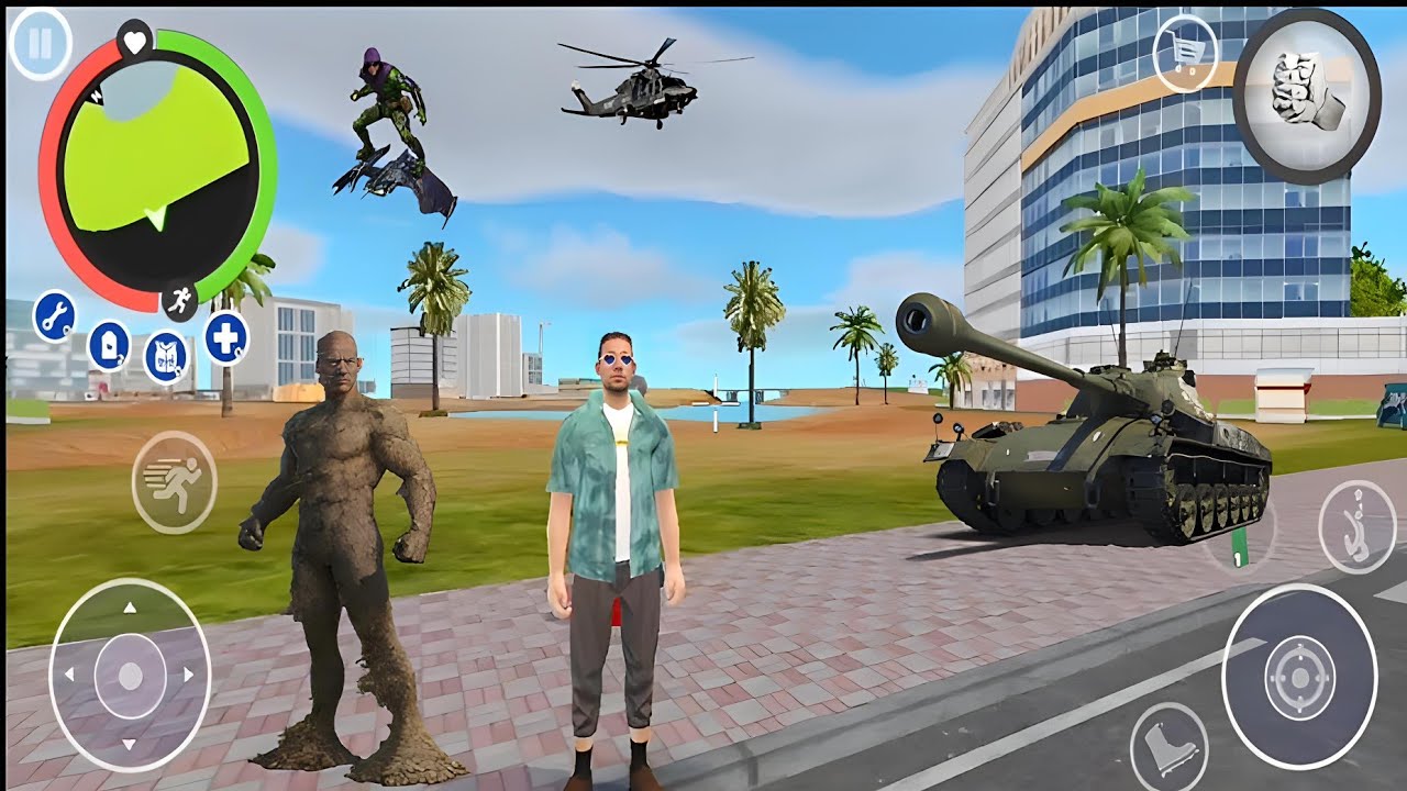 Real Gangstar Crime 2 Game Superhero Crime Army Bass Attacking #24 New Games Android Gameplay