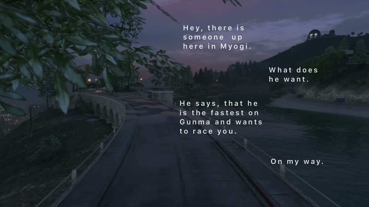 “Ghost Of Myogi” GTA 5 Touge Battle. (Based on initial D