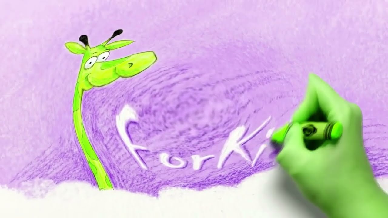 ForKidsTv Handcolored Intro Logo Sponsored By Preview 2 Effects