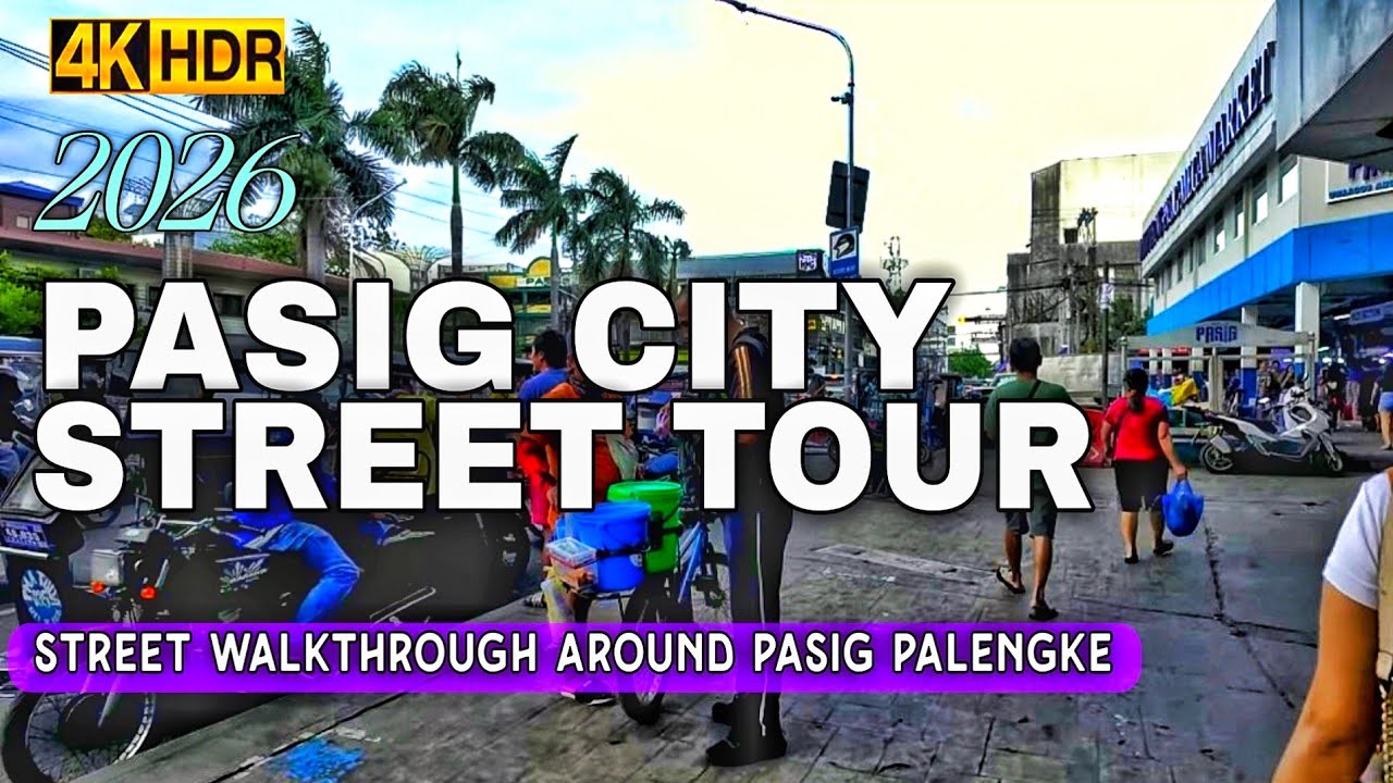 Exploring The Real & Busy Streets Around Pasig Palengke | 2026 Walking Tour In 4K HDR Philippines 