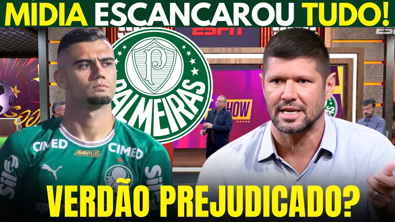 🚨 AGORA FORAM LONGE! ANDREAS PEREIRA DENUNCIADO! PALMEIRAS PREJUDICADO?