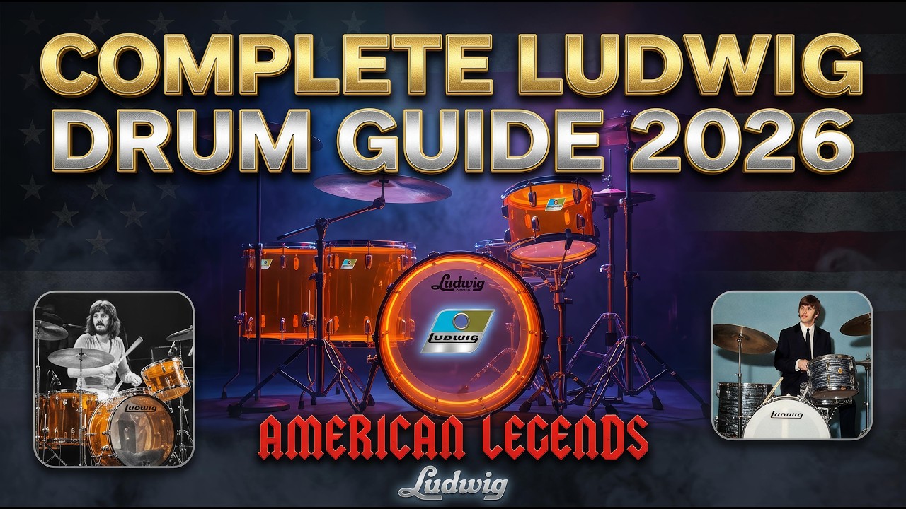 Complete LUDWIG Drum Guide 2026: Every Series Explained
