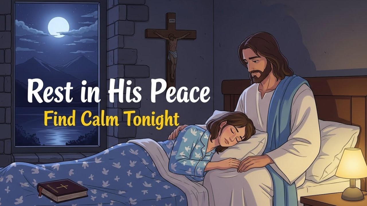 Sleep in God’s Presence 🌙 Peaceful Psalms and Gentle Worship Music | 24/7 Live Stream